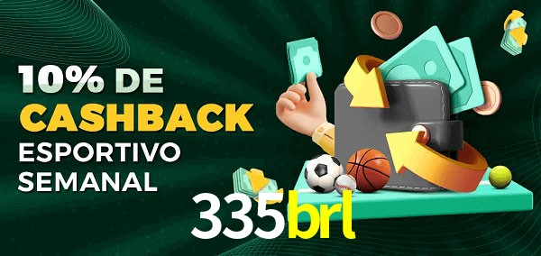 10% de bônus de cashback na 335brl